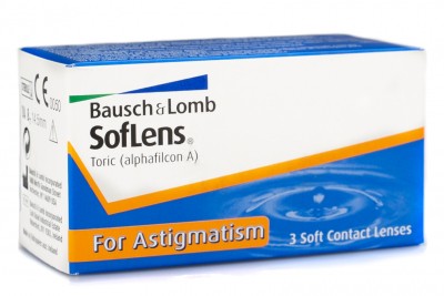 SofLens Toric (3 lenses) Bausch &amp; Lomb Monthly Contact Lenses toric