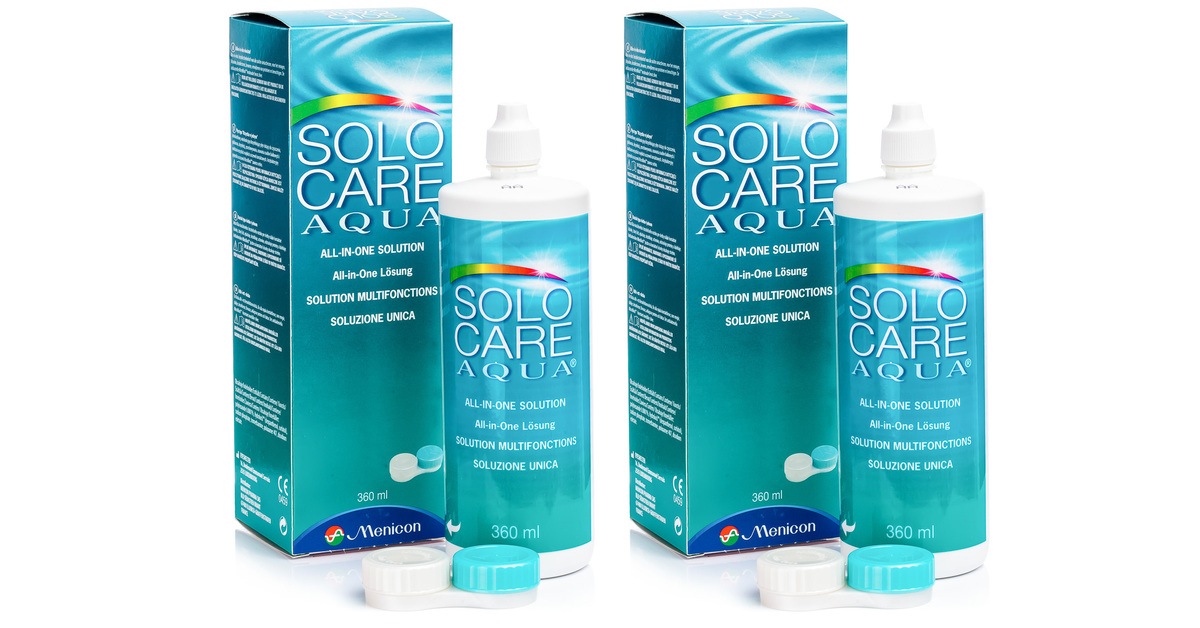 Image of SOLOCARE AQUA 2 x 360 ml mit Behälter
