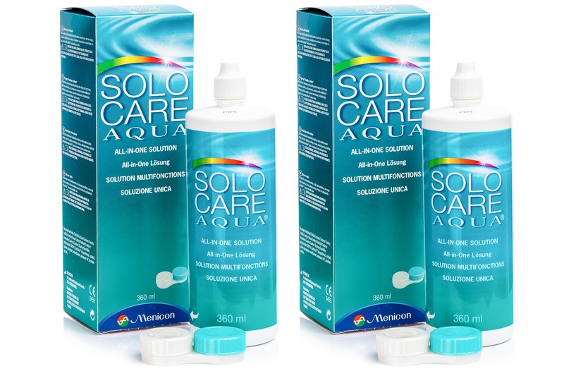 E-shop SOLOCARE AQUA 2 x 360 ml s pouzdry