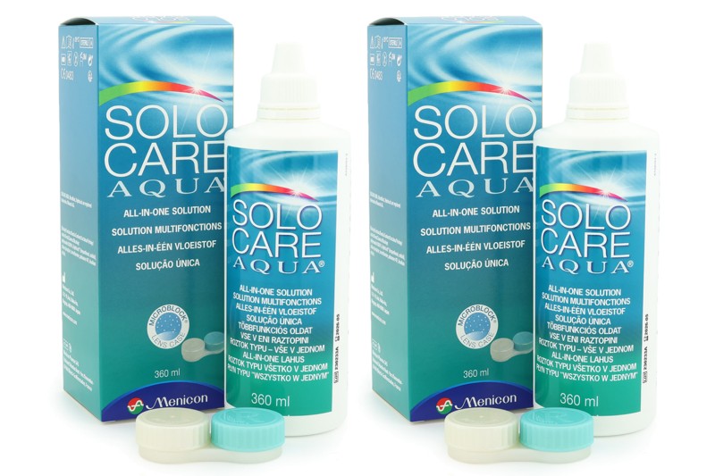 E-shop SOLOCARE AQUA 2 x 360 ml s pouzdry