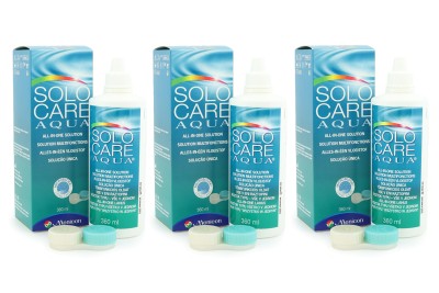 SOLOCARE AQUA 3 x 360 ml mit Behälter