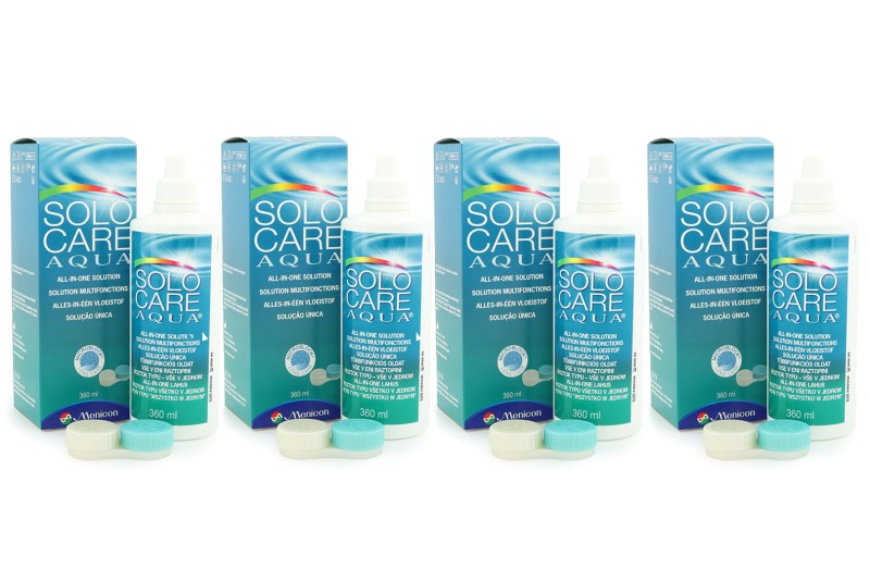 E-shop SOLOCARE AQUA 4 x 360 ml s pouzdry