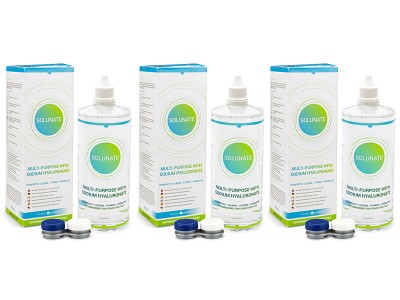 Solunate Multi-Purpose 3 x 400 ml mit Behälter