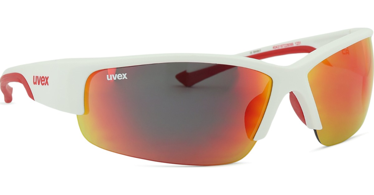 Uvex Sportstyle 215 White M. Red/Mir. Red S5306178316