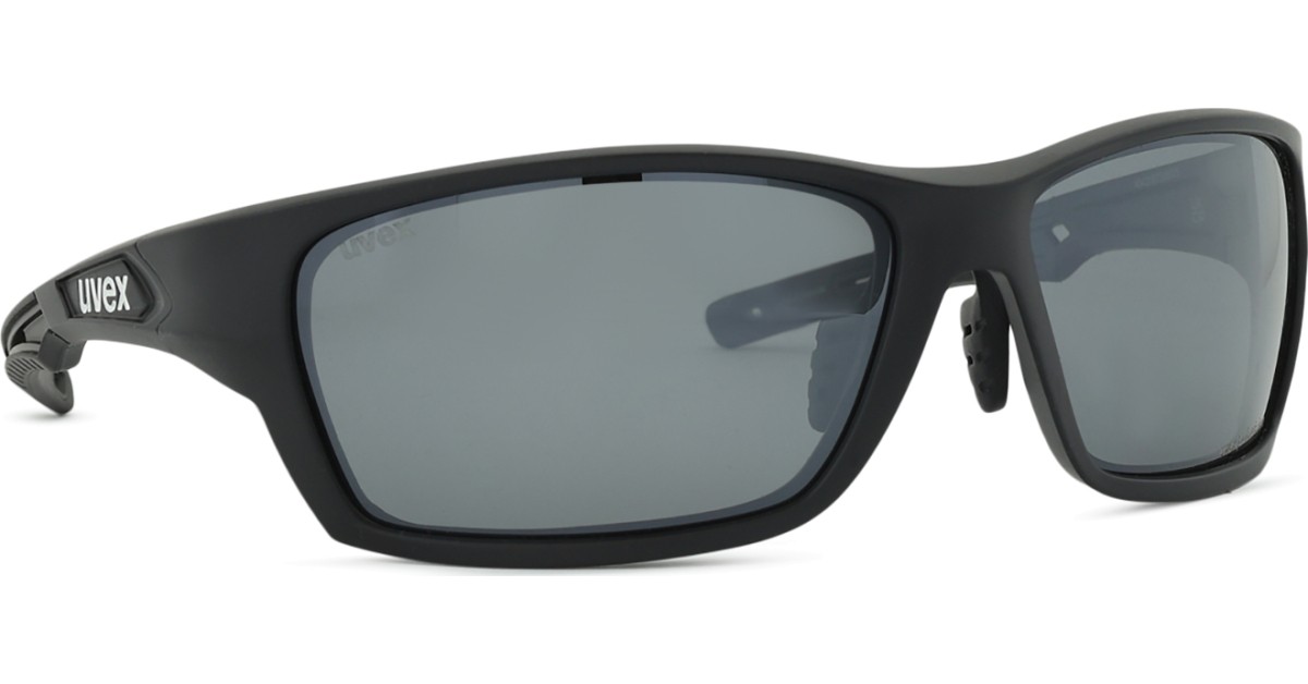 Uvex Sportstyle 232P Black Matt/Mir. Silver S5330022250